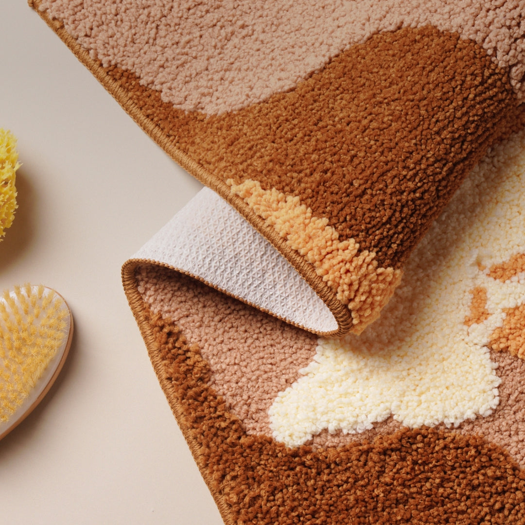 wave pattern bathroom mat - NIO Life by Matteo