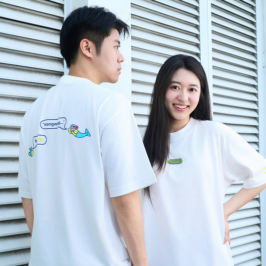 shanzai glow print t-shirt