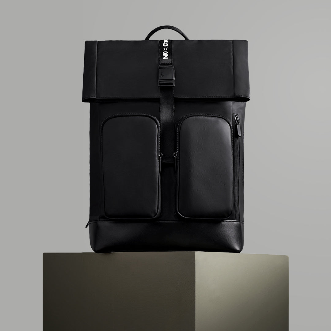 roll-top backpack - NIO Life by Chalayan