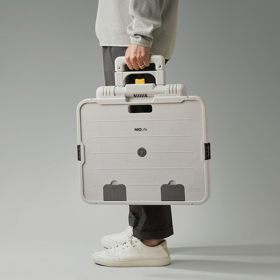 ultra-portable folding organizer & rolling cart