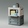 Load image into Gallery viewer, ultra-portable folding organizer & rolling cart
