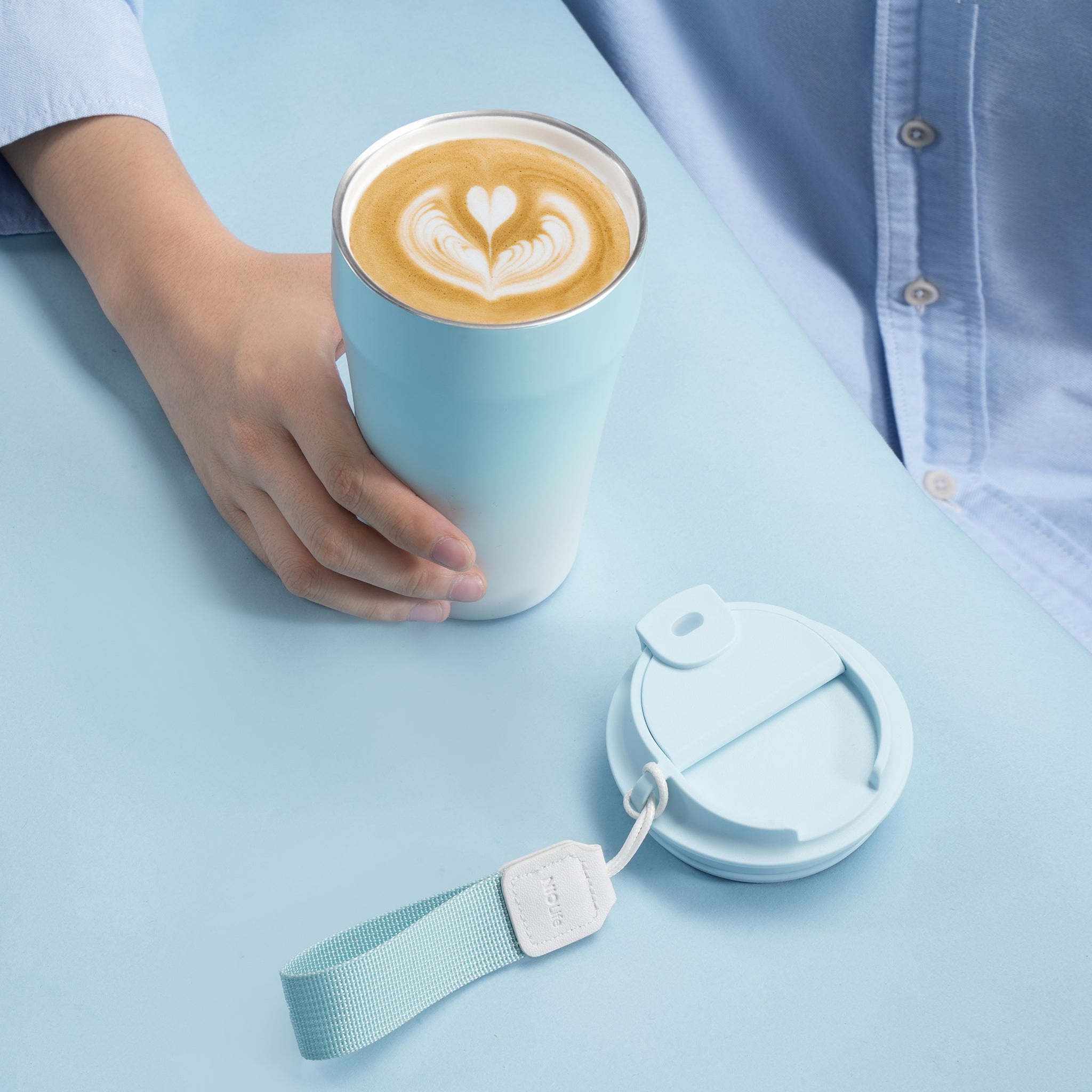 ceramic-coated travel tumbler