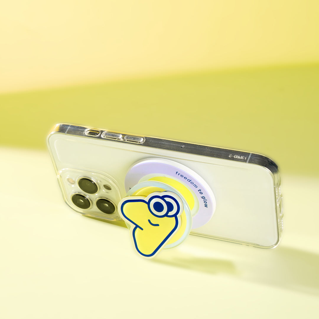 magnetic pop-up phone socket & stand