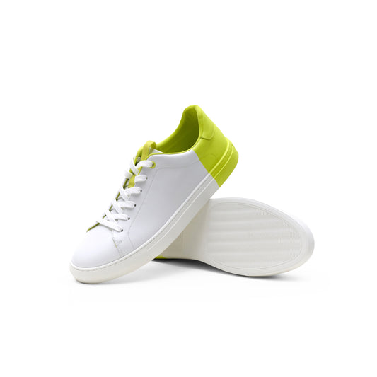 glow white sneakers