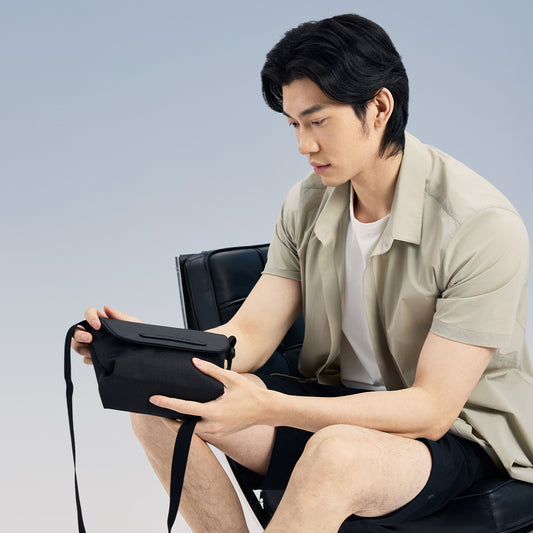 canvas messenger bag