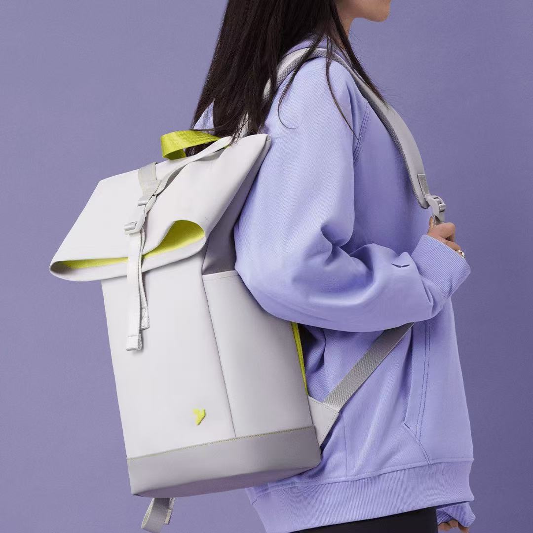 roll-top expandable backpack