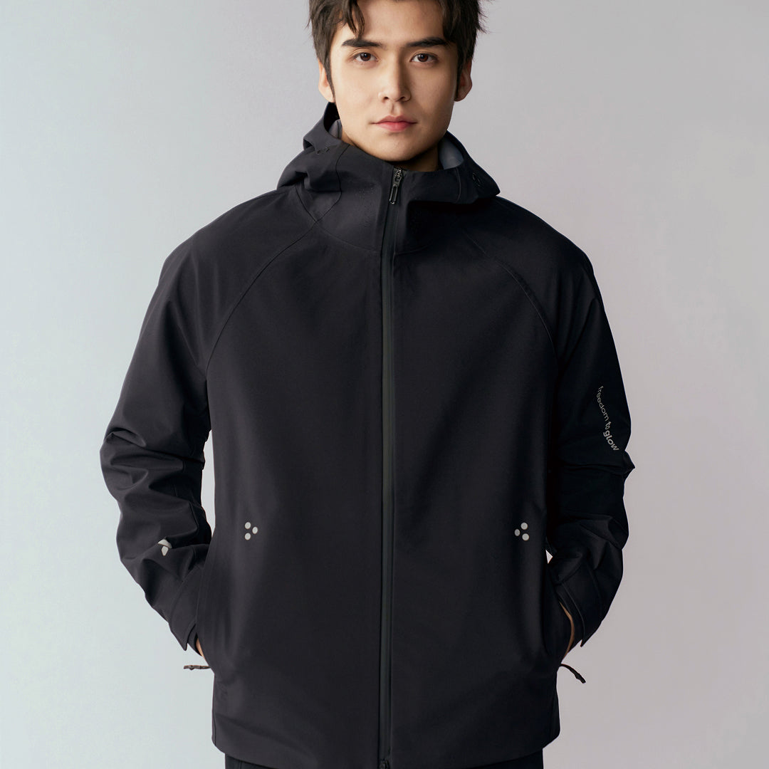 seam-sealed waterproof jacket