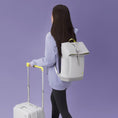 Load image into Gallery viewer, roll-top expandable backpack
