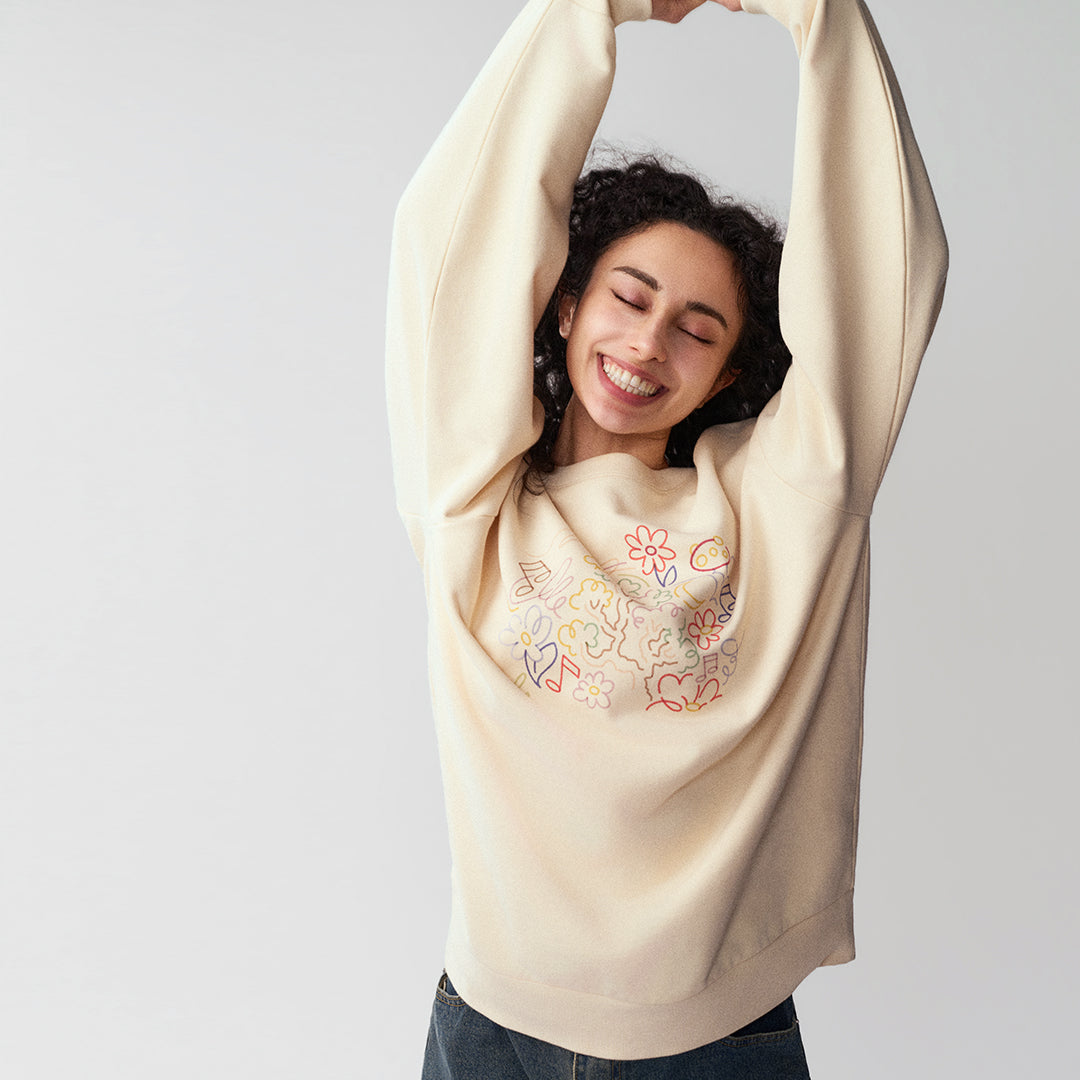 crewneck sweatshirt - NIO Life by Jordy