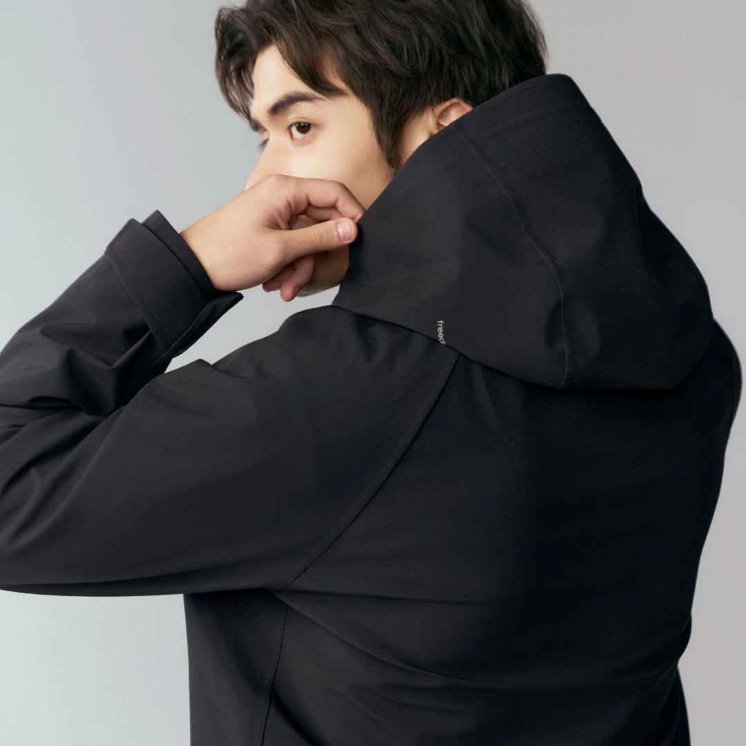 seam-sealed waterproof jacket