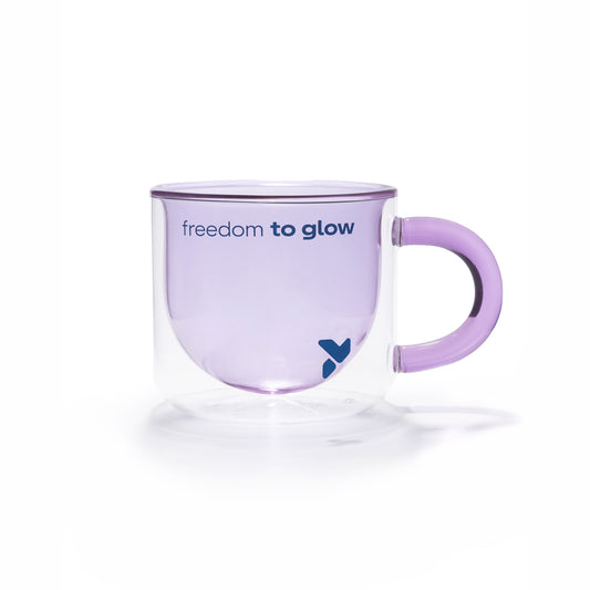 double-wall glass cup