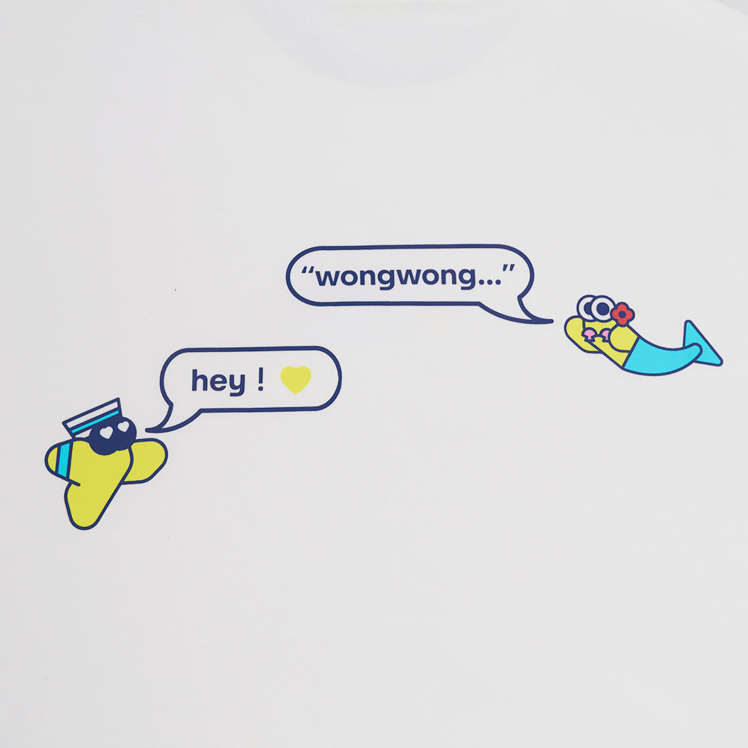 shanzai glow print t-shirt