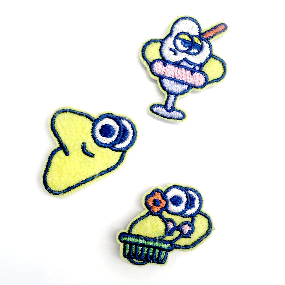 shanzai velcro patch graphic t-shirt