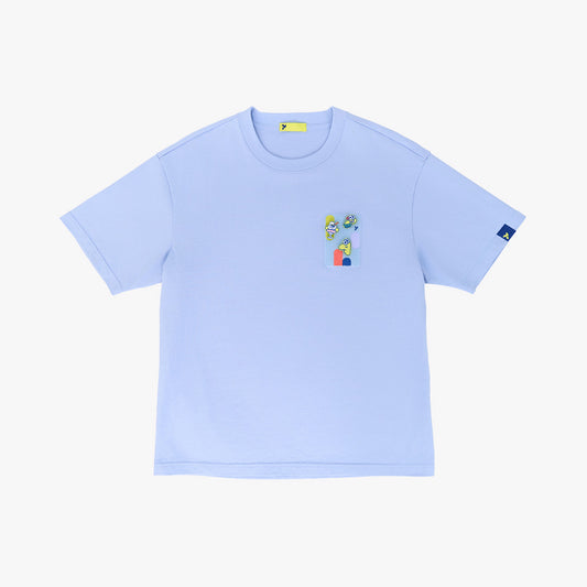 shanzai velcro patch graphic t-shirt