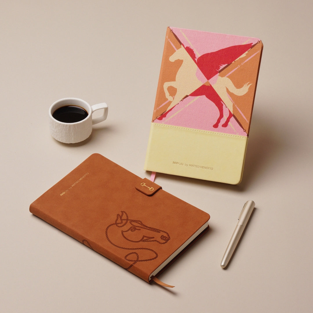 fsc-certified notebook with storage pocket - NIO Life by Matteo