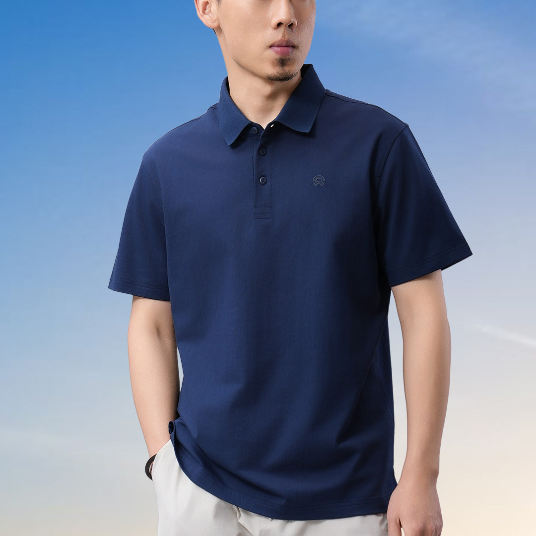 classic cotton-blend polo shirt (male)