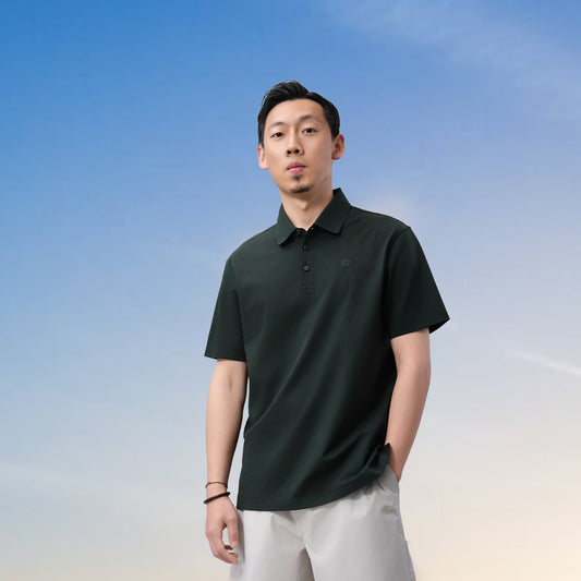 classic cotton-blend polo shirt (male)