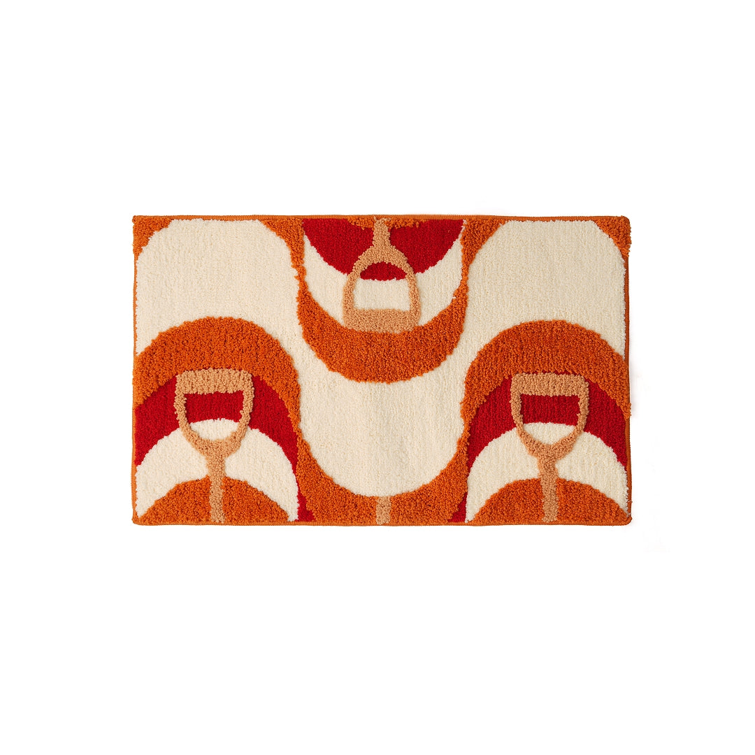 wave pattern bathroom mat - NIO Life by Matteo